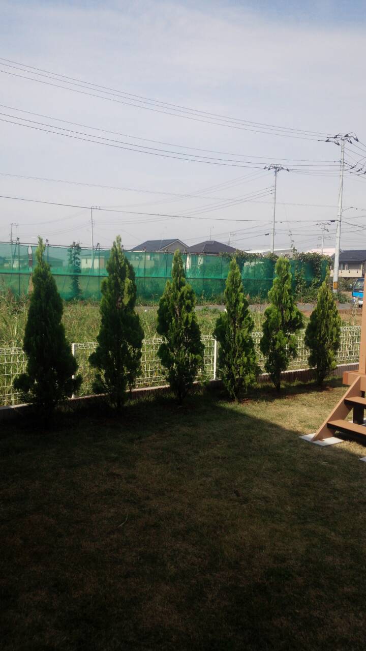 ウッドデッキ＆土間打ち＆植栽