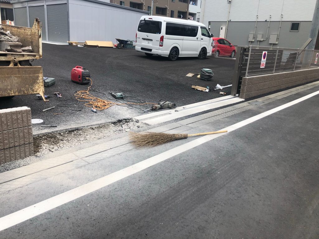 フォーム外構 引き戸門扉拡張